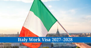 Italy Work Visa 2027–2028